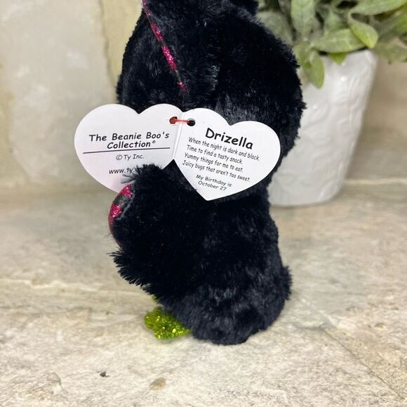 TY beanie boo’s Drizella black bat - Picture 4 of 5